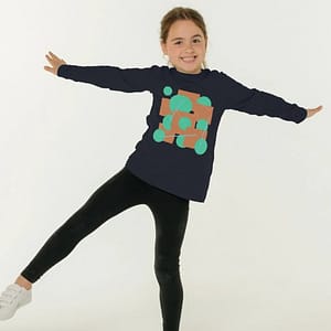 Patterned Long Sleeved T-Shirt